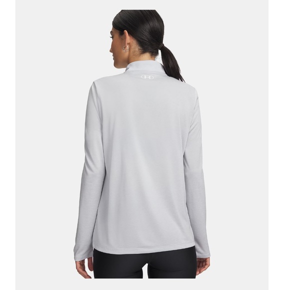 Under Armour UA tech Gray Quarter Zip Top new size XL - Picture 2 of 6